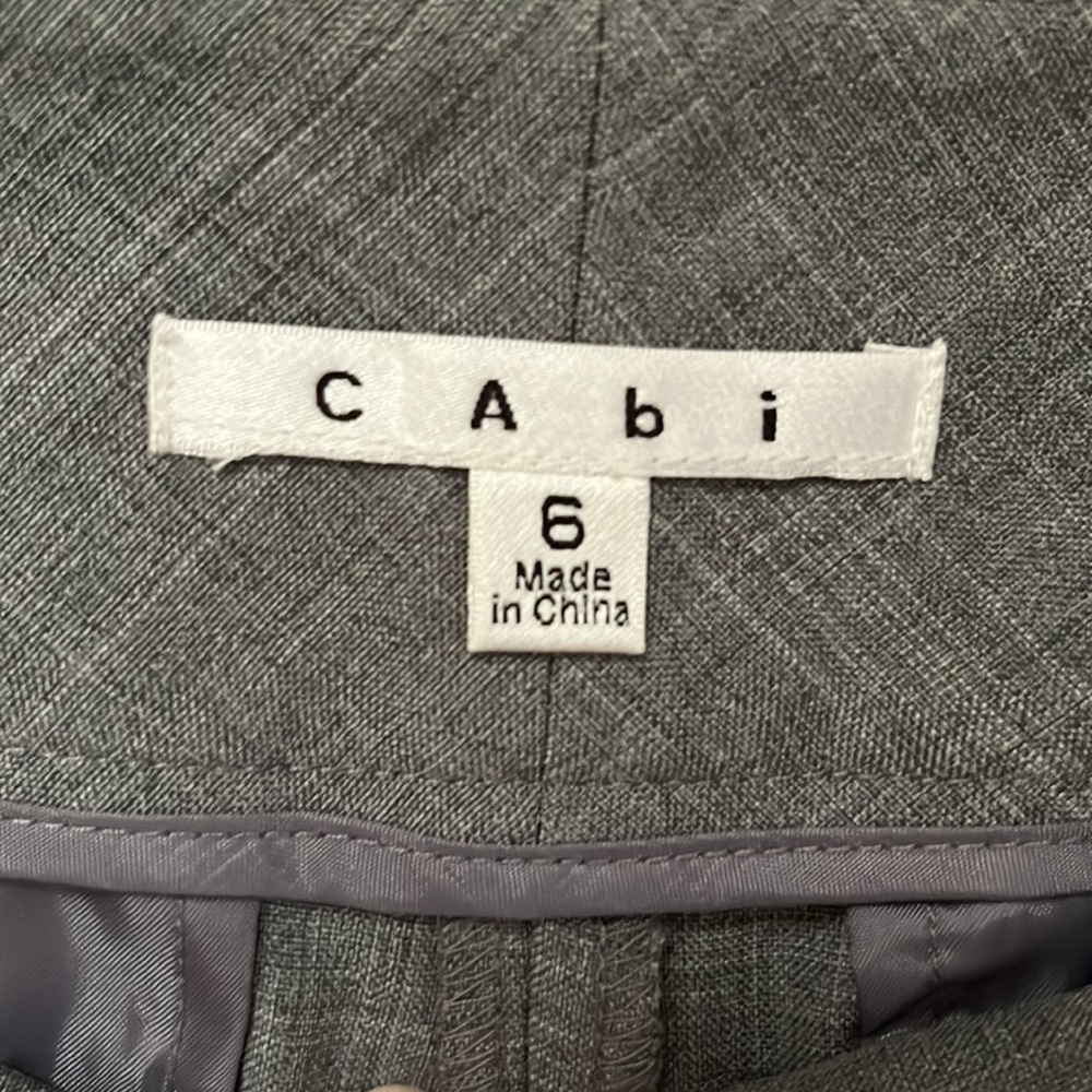 CAbi. Cross Hatch wide leg trouser. - Picture 4 of 4